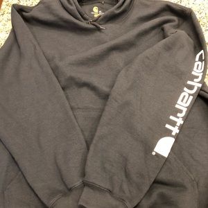 Carhartt pullover hoodie. Navy blue size XL